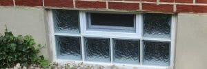 Glass Block Basement Window